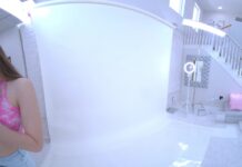 New Teen Brunette Model fucked by Photographer