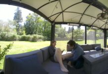 Outdoor Gazebo Sex Tape – Voyeur