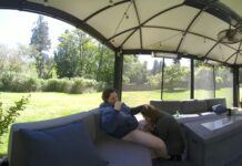 Outdoor Gazebo Sex Tape – Voyeur