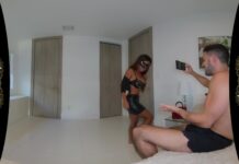 Hot Step-Mom Gives Him a Gift