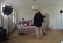 Lovita Fate Behind the Scenes VR Part One – Skinny Blonde Tiny Cunt Stretched by Massive Cocks