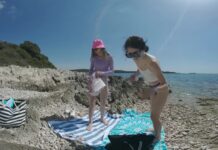 Matty And Josie Having A Picnic On Nude Beach On Vacation Real Life Adventures