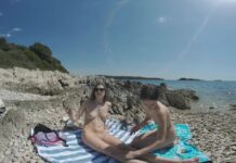 Matty And Josie Having A Picnic On Nude Beach On Vacation Real Life Adventures