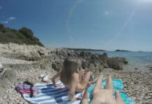 Matty And Josie Having A Picnic On Nude Beach On Vacation Real Life Adventures