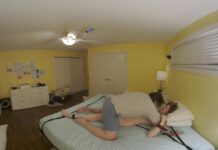 Tied Down and Teased – 2 Huge Orgasms