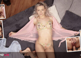 New Babe Katrin Fox Opens Up Her Pussy For Us