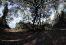 Kristina With Her Friend Mira Hiking Nude on an Abandoned Italian Island While on Vacation