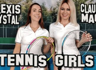 Alexis Crystal and Claudia Macc: Tennis Girls