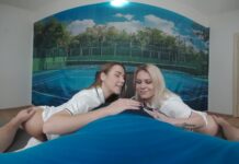 Alexis Crystal and Claudia Macc: Tennis Girls