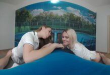 Alexis Crystal and Claudia Macc: Tennis Girls