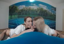 Alexis Crystal and Claudia Macc: Tennis Girls