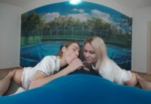 Alexis Crystal and Claudia Macc: Tennis Girls