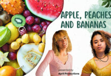 Apple Peaches and Bananas