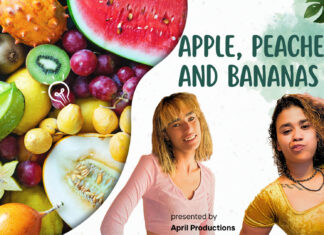 Apple Peaches and Bananas