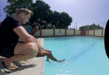 Dark Skinned Ebony Siren Struts Onto the Casting Couch!