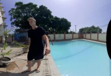 Dark Skinned Ebony Siren Struts Onto the Casting Couch!