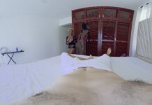 My African Hotwife Brings 3-Some Gift for Valentine’s Day!