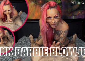 Pink Barbie Blowjob – Welsh Slut Loves It