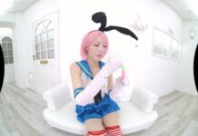 Small Boobed Hottie in Long Socks Yume Hanaoka Gets Fucked on Camera Again