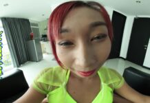 Tiny Asian Girl ProneBone Creampie