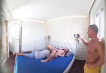 Anna Bella Pink Bikini Part Two