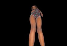 Ebony Giantess Vol. 4 – Petite Ebony Cowgirl Spit & Squirt