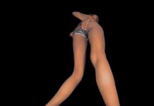 Ebony Giantess Vol. 4 – Petite Ebony Cowgirl Spit & Squirt