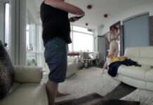 Lily Mays Blowjob Titjob Ends With Cum on Her Huge Boobs