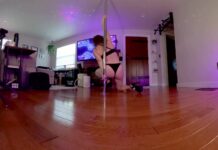 Pole Dancer Fucks In Her Stripper Heels