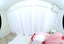 Skinny Small Boobed Yuna Haru Gets Her Meaty Pussy Gaped and Creamed